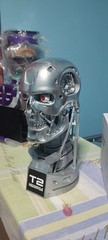 T800 BUST LIFESIZE Terminator Light Up Eyes