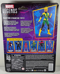Marvel Legends Retro Spider-Man Series Electro Francine Frye 6″ Action Figure