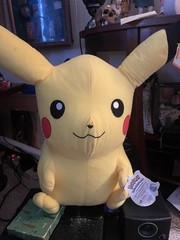 POKEMAN GOTTA CATCH THEM ALL 24’ In Stuffed Pikachu Awesome !!!