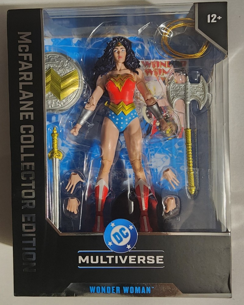 McFarlane DC Multiverse Collector Edition Platinum Wonder Woman #61 Chase New