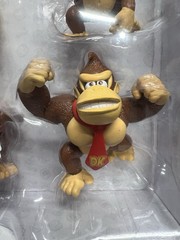 Jakks Pacific Nintendo Kong 4 Figure Set Donkey Dixie Diddy Cranky Brand New 2.5