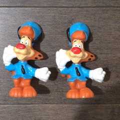 Vintage Disney Bonkers PVC Figure Lot of 2 Applause 1993 Toy Figures Rare