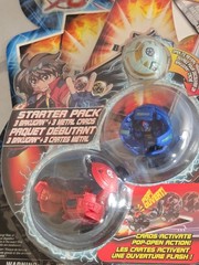 Bakugan Battle Brawlers Series 1 Starter Pack 2007 Griffon Laserman Gorem
