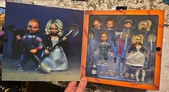 NECA Bride Of Chucky Ultimate Chucky & Tiffany Action Figures 2-pack New In Box
