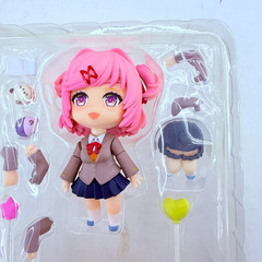 Doki Doki Literature Club! Natsuki PVC Action Figure Statue Toy Gift w/Accessory