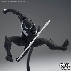 CT Toys Messtoys Symbiote Spider-Man Black Suit Action Figure Boxed – Marvel Ven