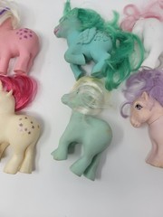 My Little Pony Lot Hasbro G1 8 Figures Bait As Is Ooak
