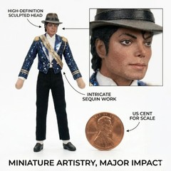 Michael Jackson Cosplay Plush Doll Jointed Figure Collectible Stuffed Toy Room**