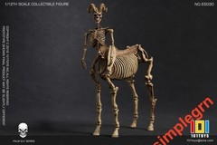 101TOYS ES031 1/12 Scale Pocket Monster Skeleton Skeleton Articulated Horse Set