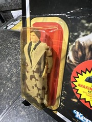 VINTAGE KENNER STAR WARS 1983 ROTJ HAN SOLO TRENCH COAT MOC 77-A BACK UNPUNCHED