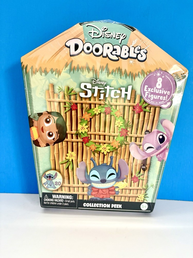 Disney Doorables “Stitch” Collection Peek 8 Exclusive Figs New Sealed 2022