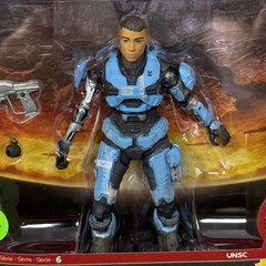 McFarlane Toys Halo Reach Series 6 Kat Unmasked Action Figure UNSC New 2012