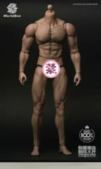 WorldBox 1:6 Scale PVC Durable Male Action Figure Body Fit 12” Head Sculpt Doll