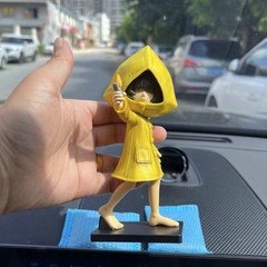 17cm Little Nightmares Six & Mono Figure Anime Game Collectible Model Toy