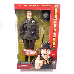 Gunnery Sgt. R Lee Ermey 12” Action Figure 2001 Sideshow Autographed New Sealed
