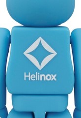 [set of 3] BE@RBRICK Helinox Black & Cyan & Glow 100% 15th Anniversary