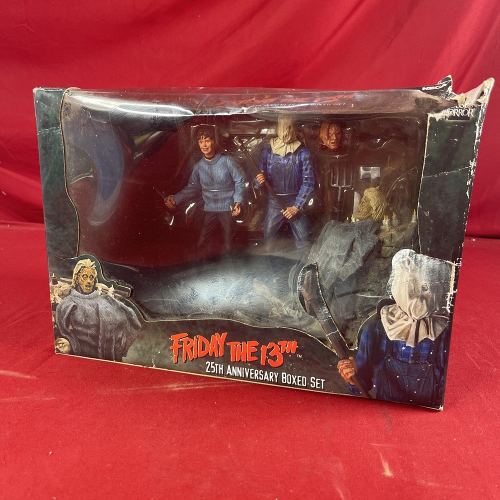 Friday The 13th 25th Anniversary Neca Box Set Action Figure – New In Box!