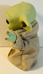 Mattel Star Wars GROGU THE CHILD Baby Yoda Mandalorian 11″ Plush Rubber Head