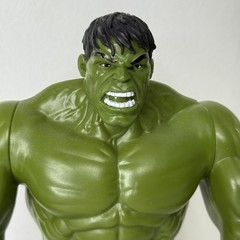 Marvel Hulk Action Figure Hasbro 2013 Large 12″ Green Blue Pants Superhero Toy