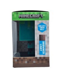 Minecraft Drowned Figure Paladone Series 1 Model 005 Green LED Light