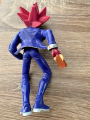 Yu-Gi-Oh 1996 Yami Yugi Action Figure Anime Kazuki Takahashi Incomplete