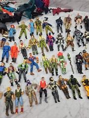 Vintage To Recent Toy Lot Mostly GI Joe – The Corps Other Various Accessories