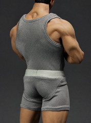 1/6 Tank Top Underwear For 12″ PHICEN M33 M34 M35 Worldbox Muscular Male Figure