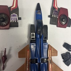 Vintage 1985 Hasbro Transformers G1- Dirge Jet (Missing Pieces) Xtra Parts