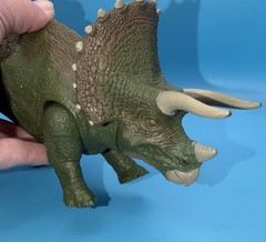 Jurassic World Lot Of 3 Dinosaurs. Sinoceratops, Triceratops, Abelisaurus.