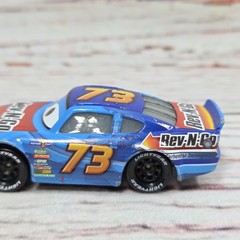 Disney Pixar Cars 3 Desert Race Die-Cast Rev-N-Go Racer #73 Mattel RARE