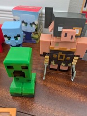 Huge! Minecraft Mojang Bundle Building Set Action Figures Lot