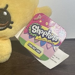 Shopkins Pancake Jake Bean Plush Toy Soft 6″ 2016 Girl Boy NWT Moose Enterprise