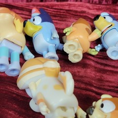 15X Bluey and Friends Family Figures Lot Assorted Figures FIGURE TOY TOYS RARE