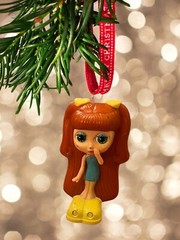 ORNAMENT DIVA STARZ Doll Mattel 2001 Figure Figurine Dangler Charm 3” Holiday