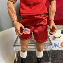 Vintage GI Joe Marine Corps Boxer, Hasbro 11-in Action Figure – INCOMPLETE