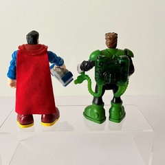 DC Comics Superman Green Lantern Talking Voice Hero World Fisher-Price TESTED