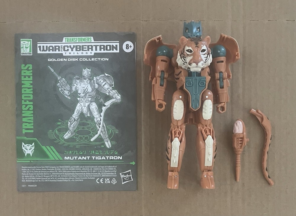 Transformers WFC Golden Disk Collection Mutant Tigatron