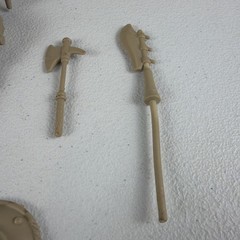Vintage 1982 MOTU Castle Grayskull Parts Lot Of 6 Shield Gargoyle Trainer Cannon