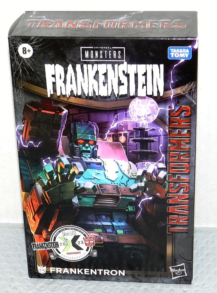TRANSFORMERS FRANKENSTEIN FRANKENTROP UNIVERSAL MONSTERS NEW SEALED RARE SET