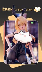 Bunny Rapid Action Squad Guardian Erena 1/12 Scale 16.5cm Action Figure Model