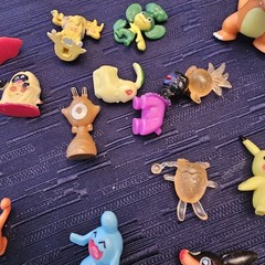 Small Figures, Lot of 30, Most About 1-Inch In Length, Mostly Pokémon, See Pics
