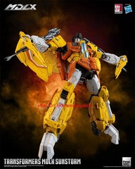 Threezero MDLX transforming Sunstorm 7.9in Limited Collectible Action Figure
