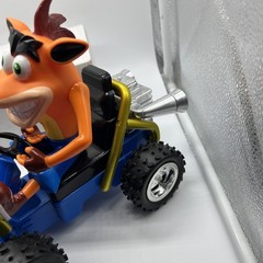 Vintage Crash Bandicoot RC Car Wired Remote Control Car Crash Team Racing 2000