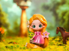 TOP TOY Disney Princess Fairy Tale Town Series Blind Box Figure Toys Gift
