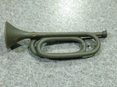 1960’s Auth/Orig Marx Johnny West Stony Smith The Paratrooper Bugle Nice Cond