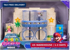 The Super Mario Galaxy Movie – Gateway Galaxy Diorama Playset with 1.5 Inch Prin