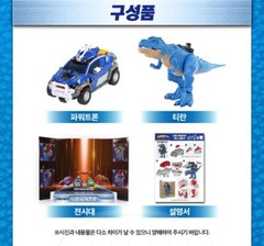Supertron Tyran Power Tron Tyranno Dinosaur SUV Car Transforming Robot Miniworld
