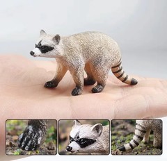 Standing Raccoon Animal Toy PVC Action Figure Kids Toys Party Gifts