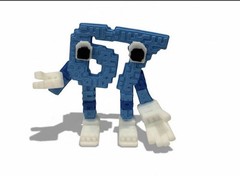 67 Steal A Brainrot Figure 3d Printed 2.64” height six seven