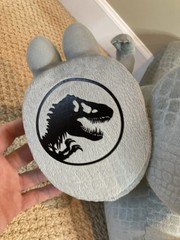 Jurassic World 30” Blue Velociraptor Huge Plush Stuffed Animal Universal Toy